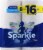 Sparkle Modern White Paper Towels Perspective: left