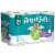 Angel Soft Fresh Lavender Scent Double Roll Bath Tissue Perspective: left