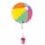 Summer Beach Ball Helium Filled Balloon Perspective: left