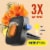Febreze Car Air Freshener Heavy Duty Crisp Clean Scent Car Vent Clip Perspective: left