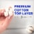 Always Pure Cotton FlexFoam Pads with Wings Extra Heavy Flow Absorbency Size 3 Unscented Perspective: left