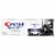 Crest 3D White Whitening Therapy Charcoal Deep Clean Fluoride Invigorating Mint Toothpaste Perspective: left
