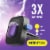 Febreze AUTO Air Freshener Vent Clip Midnight Storm Scent Car Vent Clip Perspective: left