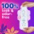 Always Radiant Feminine Pads for Women, Size 3 Heavy, with Wings, Light Clean Scent Perspective: left