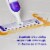 Swiffer PowerMop Multi-Surface Mopping Pad Refills for Floor Cleaning Perspective: left