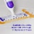 Swiffer® POWERMOP Lavendar Refill Pack Perspective: left