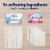 Downy® Light Mega Dryer Sheets Fabric Softener Dryer Sheets Ocean Mist Perspective: left