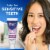 Crest 3D White Advanced Teeth Whitening Toothpaste, Radiant Mint Perspective: left