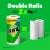 Bounty Paper Towels Select-A-Size White, 4 Double Rolls, 82 Sheets Per Roll Perspective: left