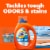 Tide With Ultra Oxi & Odor Eliminators Original Scent Liquid Laundry Detergent Perspective: left
