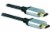 GE Ultra Pro Premium HDMI Cable - Black/Silver Perspective: left