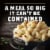 Banquet Mega Bowls Bacon Mac And Cheese Frozen Meal Perspective: left