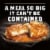 Banquet Mega Meal Country Fried Chicken Frozen Meal Perspective: left