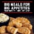 Banquet Mega Meats Garlic Parmesan Boneless Chicken Strips Frozen Meal Perspective: left