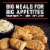 Banquet Mega Meats Garlic Parmesan Boneless Chicken Strips Frozen Meal Perspective: left
