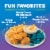Kid Cuisine Level Up Mac & Cheese Bites Frozen Meal Perspective: left