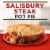 Banquet Salisbury Steak Deep Dish Pot Pie Frozen Meal Perspective: left