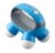HoMedics Quatro Mini Massager Perspective: left