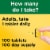 Nature Made® Potassium Gluconate Tablets 550mg Perspective: left