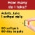 Nature Made® CoQ10 Softgels 200mg Perspective: left