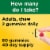 Nature Made® Strawberry Lemon & Orange Multi + Omega-3 Gummies Perspective: left