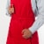 Now Designs Red Unisex Kitchen Apron with Adjustable Straps Perspective: left