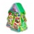 Warheads® Sour Filled Christmas Tree Holiday Candy box Perspective: left