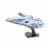 Fascinations Star Wars Lando's Millennium Falcon 3D Metal Model Kit Perspective: left