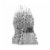 Fascinations Metal Earth ICONX 3D Metal Model Kit Game of Thrones Iron Throne Perspective: left