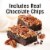White Lily Dark Chocolate Brownie Mix, 18 Oz Box Perspective: left
