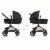 Evenflo Pivot Stroller and Infant Car Seat Travel System, Casual Grey Perspective: left