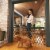 Evenflo Expansion Swing Extra-Wide Farmhouse Gate - Dark Wood Perspective: left