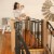 Evenflo Multi-Use Decor Tall Walk-Thru Gate - Black Metal Perspective: left