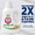 Arm & Hammer™ Free and Clear Liquid Laundry Detergent Perspective: left