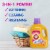 Arm & Hammer™ Plus Fabric Softener Orchard Bloom™ Liquid Laundry Detergent Perspective: left