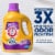 ARM & HAMMER Plus OxiClean with Odor Blasters Fresh Burst Liquid Laundry Detergent Perspective: left