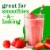 Fresh Organic Strawberries - 1 LB clamshell Perspective: left