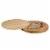 Danesco Bamboo Cheese Board and Knife Set Perspective: left