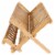 BIA Cordon Bleu Danesco Collapsible Bamboo Dish Rack Perspective: left