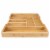 Danesco Eco-friendly Bamboo Expandable Drawer Organizer Perspective: left