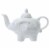 Dash of That™ Elephant Teapot - White Perspective: left