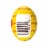 REESE'S Milk Chocolate Peanut Butter Creme Easter Candy Egg Perspective: left