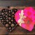 Hershey's Pot of Gold Premium Collection Assorted Milk and Dark Chocolates Heart Box Perspective: left