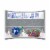 YORK Dark Chocolate Peppermint Patties Snowflakes Christmas Candy Bag Perspective: left