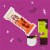 Kit Kat® Orange Colored White Creme Wafer Bars Perspective: left