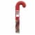 HERSHEY'S HERSHEY-ETS Candy Coated Milk Chocolate Christmas Candy Plastic Cane Perspective: left