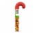 REESE'S PIECES Peanut Butter Christmas Candy Plastic Cane Perspective: left