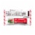 HERSHEY'S KISSES Candy Cane Mint With Stripes and Candy Bits Candy Christmas Bag Perspective: left