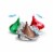 HERSHEY'S KISSES Milk Chocolate Christmas Candy Bag Perspective: left