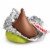 HERSHEY'S KISSES Grinch Milk Chocolate Christmas Candy Bag Perspective: left